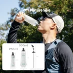 Naturehike Folding Water Bottle Camping Hiking Backpacking Running Portable