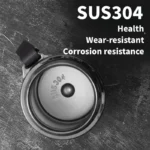Thermos Sus304 Tea Water Bottle 500ML-1Liter Stainless Steel Vacuum - Image 5