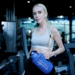 2L/64oz Silicone Water Bottles Collapsible Travel Water Bottle Roll - Image 2