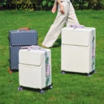 KLQDZMS Suitcase Front Opening Boarding Box Laptop Trolley Case 20"24"26"28 - Image 4
