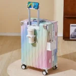 20 inch luggage case, new large capacity suitcase, 24 aluminum frame travel - Image 6