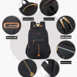 Spring New Backpack Male Leisure Business Travel Backpack Large Capacity - Image 2
