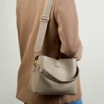 Genuine Leather Women's Bag Luxury Designer Shoulder Bag Large Capacity Cowhide - Image 2