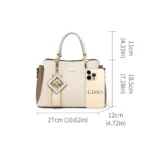 Handbag 2026 new style genuine leather cross-body women's bag large capacity - Image 5
