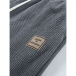 Men's Winter Sports Pants Corduroy Men's Straight Sweatpants Thickened And Warm - Image 4