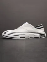 New Spring Summer Mens Casual Shoes Comfortable Breathable Slip-On Genuine - Image 2