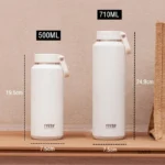 Tyeso 500/710ML Thermos Bottle Stainless Steel Car Thermal Cup Sports Water - Image 6