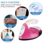 Mini Craft Iron Electric Iron Portable Handy Heat Press with Silicone Heat Insulation - Image 3