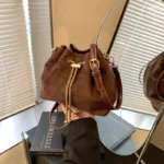 2026 Soft Commuting Crossbody Bags Faux Suede Sewing Hot Sale Bags for Women