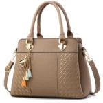 Gusure Luxury Handbag Women Crossbody Bag with tassel hanging Large Capacity