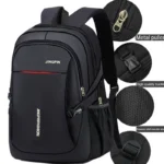 Leisure Schoolbag Women's Canvas Simple Dual-Shoulder Bag Men's Korean-style