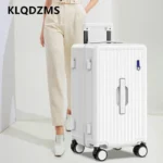 KLQDZMS Suitcase on Wheels Large Capacity Trolley Case 20 Inches Boarding Box 24"28 - Image 3
