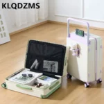 KLQDZMS 20"22"24"26"28 Inch Zipper Suitcase PC Boarding Box Multifunctional Trolley - Image 2