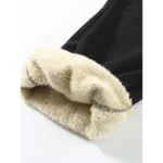 Men's Winter Sports Pants Corduroy Men's Straight Sweatpants Thickened And Warm - Image 6