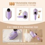 Small Hand Holding Ironing Machine Iron Machine Household Steam - Image 2