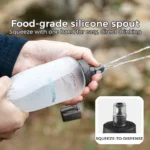 Naturehike Folding Water Bottle Camping Hiking Backpacking Running Portable - Image 3