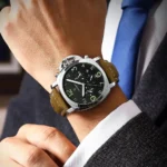 POEDAGAR Fashion Luxury Men Wristwatch Waterproof Luminous Chronograph - Image 5