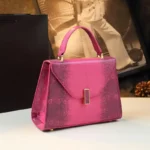 Designer Brand New Leather Lizard Leather Print Handbag Fashion Shoulder - Image 3