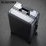 KLQDZMS Rolling Suitcase 20"24 Inch All Aluminum Magnesium Alloy Boarding - Image 5