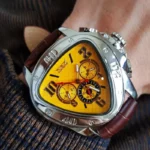 JARAGAR 951 Top Class Men's Mechanical Watches Design Leather Strap - Image 5