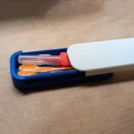Mini Sliding Cotton Swab Storage Box Portable Swab Case For Travel And Daily - Image 5