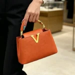 Famous Designer Shoulder Bag For Ladies, High-Quality Leather With Decorative - Image 2