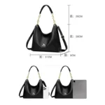Luxury Casual Tote Women Bag High Quality Leather Ladies Handbags for Women 2025 - Image 5
