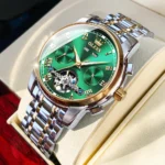 OLEVS Men's Watches Automatic Mechanical Business Wristwatch Waterproof - Image 5