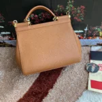 Luxury Brand Genuine Leather Women's Handbag, High-End Large Capacity Fashionable - Image 4
