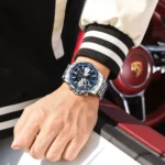 POEDAGAR Top LED Man Clock Waterproof Electronic Luxury Men's Watches Dual - Image 6