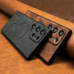 Luxury Leather Magnetic Case For Samsung Galaxy S26 S25 S24 S23 S22 S21 Ultra Plus - Image 4