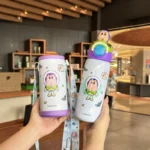X&W Toy Story Kids Thermos Cup 316 Stainless Steel Dual-Drink Straw Cup 3D - Image 4