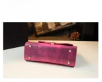 Designer Brand New Leather Lizard Leather Print Handbag Fashion Shoulder - Image 5