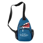 Classic Hololive VTuber Gawr Gura Crossbody Chest Bags Oxford Waterproof