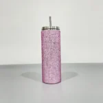 600ml Rhinestone Thermos Bottles Leopard Print Light Luxury Vacuum