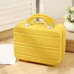 New Plastic Travel Makeup Case Zipper Closure Portable Handle Cosmetic - Image 3