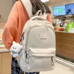 New Female Fashion Men High Capacity Waterproof College Backpack Trendy Wom