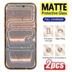 2PCS Matte Screen Protector For iPhone 17 Pro Max Air 18 Pro Max 16 15