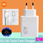 67W Original Xiaomi Fast Charger Turbo Charge EU US For Mi 15 14 13 Redmi Note 13