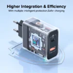 QOOVI GaN 45W USB Charger Fast Charging USB Type C Wall Charger PD - Image 5