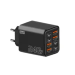 8 in 1 GaN USB C Desktop Charger 240W Fast Charge Phone Adapter Type C Cable - Image 6