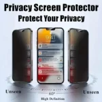1-4Pcs Privacy Screen Protector for IPhone 16 14 11 12 13 15 Pro Max Mini Plus - Image 2
