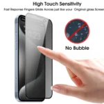 1-5Pcs Privacy Screen Protector for iPhone 17 17Air 17Pro 17 ProMax 9H - Image 2