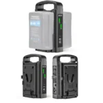 V-Mount Battery Charger V Lock Battery Fast Charger 2 Channel Compatible