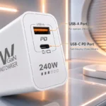 Lenovo 240W GaN PD USB C Charger Fast Charging For iPhone 17 16 15 14 Pro - Image 3