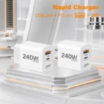 Lenovo 240W GaN PD USB C Charger Fast Charging For iPhone 17 16 15 14 Pro - Image 6