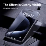 Joyroom 1/2pcs Anti-spy Tempered Glass Private Screen Protector - Image 3