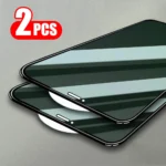 2Pcs Anti-Spy Privacy 3D Airbag Tempered Glass For iPhone XR X XS 11 12 13 mini