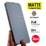 3Pcs Matte Glass Screen Protectors for IPhone 17 Air 17 Pro 17 Promax 15 16