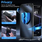 3-1Pcs Dust Free Installation Privacy Screen Protector For iPhone 16 14 13 12 11 - Image 3